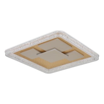 Globo - LED taklampa LED/40W/230V 3000K 48,8x48,8 cm guld