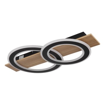 Globo - LED taklampa LED/40W/230V brun