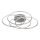 Globo - LED taklampa LED/55W/230V 4000K diameter 51,5 cm matt krom