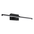 Globo - LED uppladdningsbar tavelbelysning LED/3,5W/5V 40 cm 3600 mAh svart