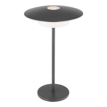 Globo - LED Uppladdningsbar utomhusbordslampa beröringsstyrd LED/3W/3,7V 1800/2700/3000K IP44 1800 mAh grå