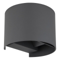 Globo - LED utomhusvägglampa 2xLED/3W/230V IP54