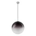 Globo - Ljuskrona med textilsladd 1xE27/40W/230V diameter 33 cm