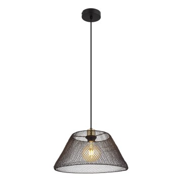 Globo - Ljuskrona med textilsladd 1xE27/40W/230V diameter 36 cm