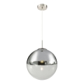 Globo - Ljuskrona med textilsladd 1xE27/40W/230V