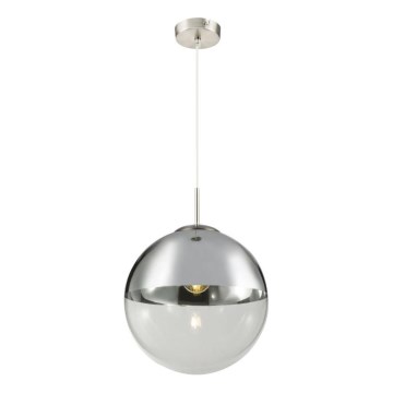 Globo - Ljuskrona med textilsladd 1xE27/40W/230V