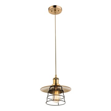 Globo - Ljuskrona med textilsladd 1xE27/60W/230V