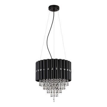 Globo - Ljuskrona med textilsladd 3xE27/40W/230V diameter 40 cm