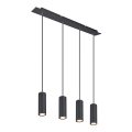 Globo - Ljusskrona med upphängningsrem  4xGU10/35W/230V