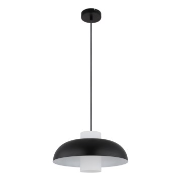 Globo - pendel på kabel 1xE27/60W/230V svart