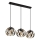 Globo - Pendellampa med kabel 3xE27/40W/230V