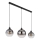 Globo - Pendellampa med kabel 3xE27/60W/230V