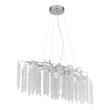 Globo - Pendellampa med kabel 9xG9/8W/230V
