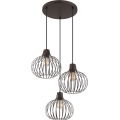 Globo - Pendellampa med vajer 3xE27/40W/230V