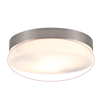 Globo - Reservglas till taklampa OPAL E27, Ø 23,5 cm