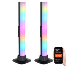 Globo RGB- KIT 2x LED RGB Ljusreglerad bordslampa 2i1 LED/2W/5V Wi-Fi Tuya