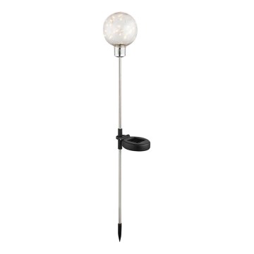 Globo - Set med 12 LED-solcellslampor, 3,2 V, IP44, 600 mAh