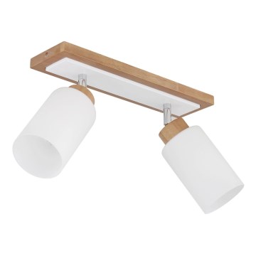 Globo - Spotlampa 2xE27/60W/230V beige/vit