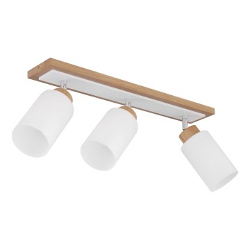 Globo - Spotlampa 3xE27/60W/230V beige/vit