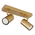 Globo - Spotlight 2xGU10/35W/230V guld