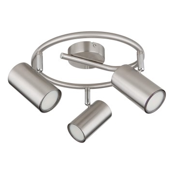 Globo - Spotlight 3xGU10/25W/230V matt krom
