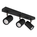 Globo - Spotlight 3xGU10/25W/230V svart
