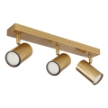Globo - Spotlight 3xGU10/35W/230V guld