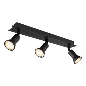 Globo - Spotlight 3xGU10/35W/230V svart