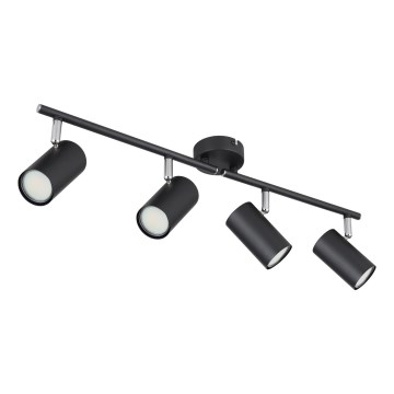 Globo - Spotlight 4xGU10/25W/230V svart