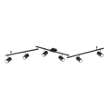 Globo - Spotlight 6xGU10/35W/230V svart