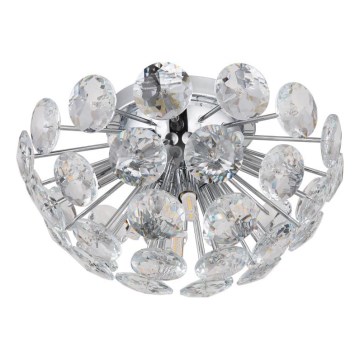 Globo - Taklampa 10xG9/7W/230V skinande krom diameter 39 cm