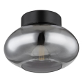 Globo - Taklampa 1xE27ILLU/40W/230V svart