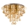 Globo - Taklampa 3xE14/40W/230V diameter 38 cm guld