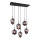 Globo - Taklampa med 6xE14/40W/230V svart