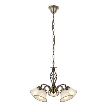 Globo - Taklampa med kedja 5xE27/60W/230V