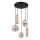 Globo - Taklampa med vajer 3xE27/40W/230V + 2xGU10/10W