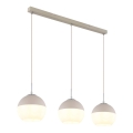 Globo - Taklampa med vajer 3xE27/60W/230V