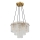 Globo - Taklampa med vajer 5xE27/60W/230V guld