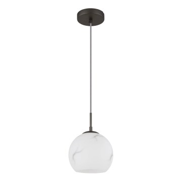 Globo - Takpendel på vajer 1xE27/60W/230V Ø 20 cm