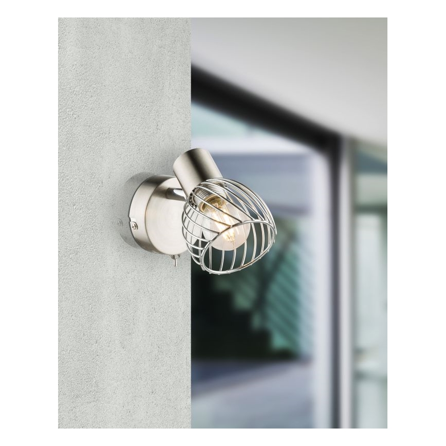 Globo - Väggmonterad spotlight 1xE14/40W/230V