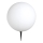 Globo - Utomhuslampa 1x E27/30W/230V, Ø 40 cm