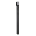 Globo - Utomhuslampa med sensor 1xE27/15W/230V IP54 100 cm