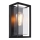 Globo - Vägglampa för utomhusbruk 1xE27/60W/230V IP44 svart