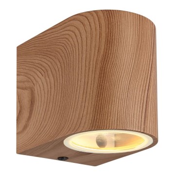 Globo - Vägglampa för utomhusbruk 1xGU10/35W/230V IP44