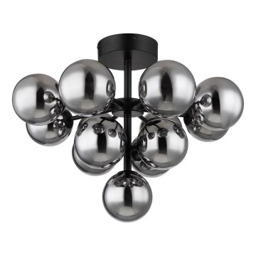 Globo - Ytmonterad ljuskrona 13xG9/5W/230V diameter 56 cm svart