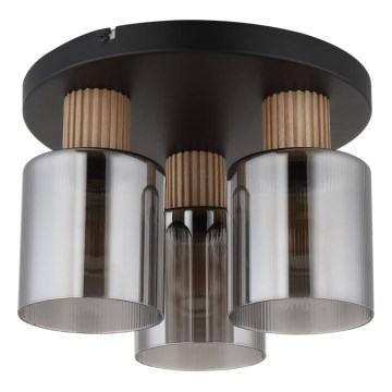 Globo - Ytmonterad taklampa 3xE27/25W/230V Ø 30 cm