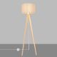 Golv lampa ALBA 1xE27/60W/230V vit/tall