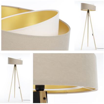 Golv lampa GALAXY 1xE27/60W/230V beige