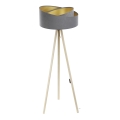 Golv lampa GALAXY 1xE27/60W/230V grå/beige