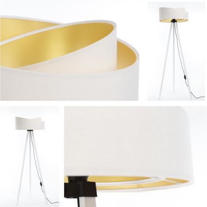 Golv lampa GALAXY 1xE27/60W/230V vit